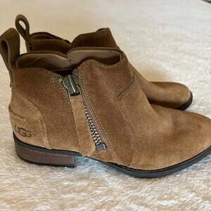 UGG Women's Aureo II Suede Ankle Boots size 5